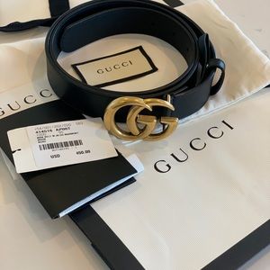 Gucci GG Marmot belt